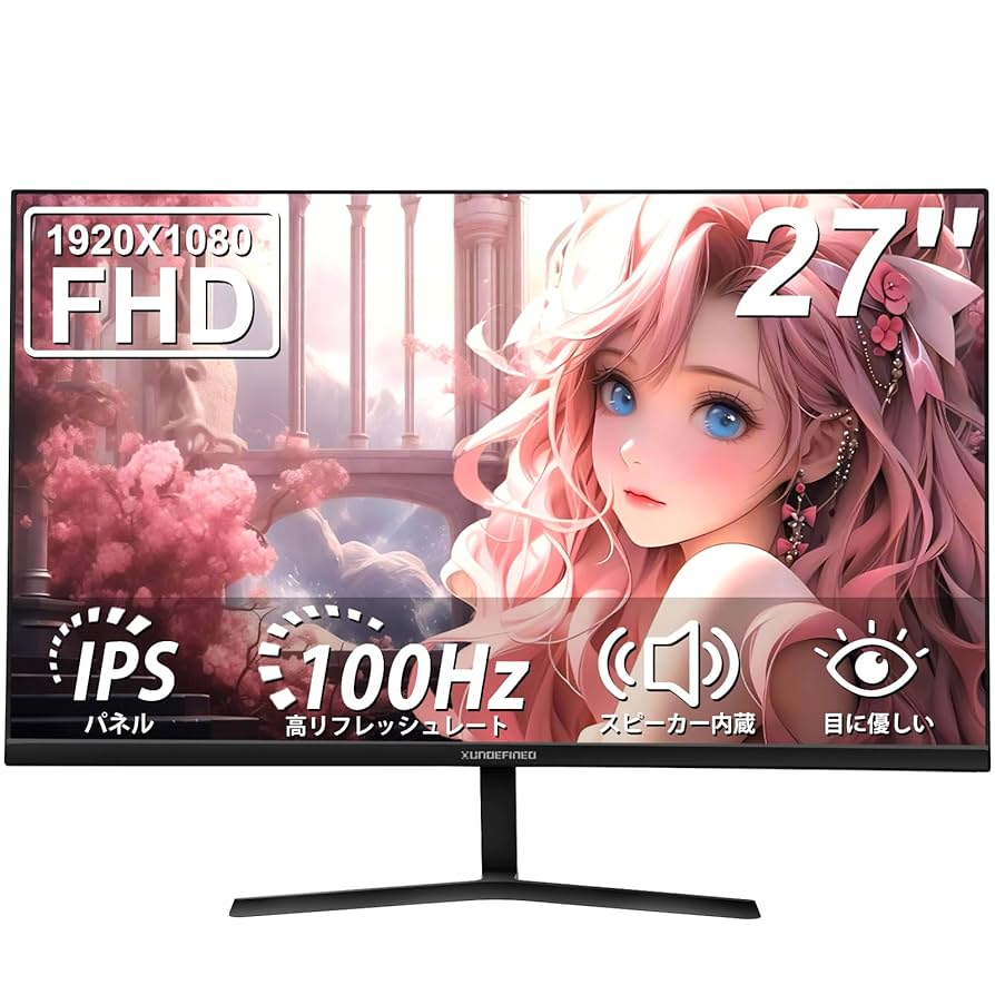 PC モニター S 27型 /フルHD(1920×1080) ECサイト限定】 JAPANNEXT 27インチ IPSパネル搭載 4K(3840x2160